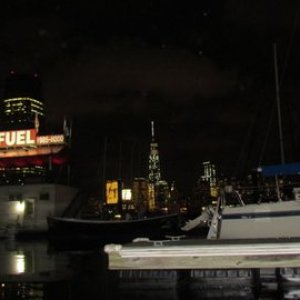 Fuel Dock and Water Taxi at the Liberty Landing Marina