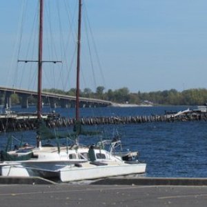 Just below the Canadian border on the Richelieu River at the top of Lake Champlain