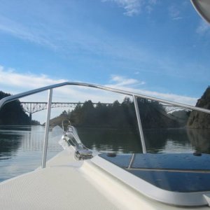 Media 'Sea Trial  - Heading thru Deception Pass' in album 'Cast Away getting rigged at E.Q. Marine'