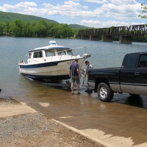 1st boat launch