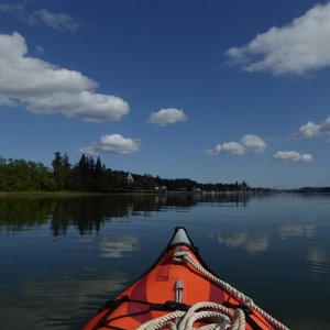 Paddling around Liberty Bay Friday afternoon 7/20