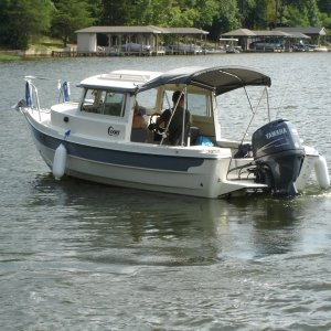 Oh, why not include a pix while underway!