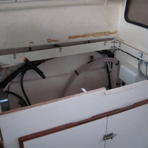 Galley with Old Countertop Removed