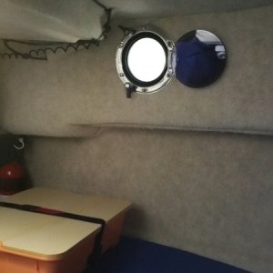 Finished interior view (we liked the open forward orientation vs. open upward)
