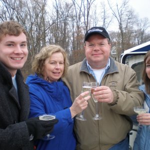 Me and my family. It's a good bunch.