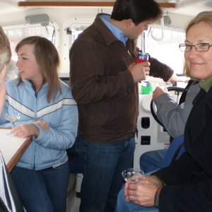 Media 'My daughter, Casey, Bill, and Ruthie.' in album 'On Christening Day, March 23, 2008'