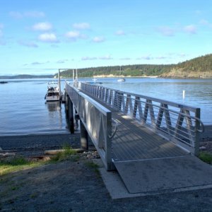 James Island dock