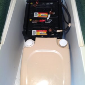 Media 'Auxiliary Battery Box located forward of porta potty.' in album 'IMG 0374'