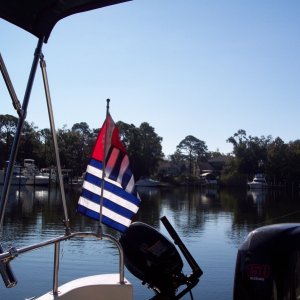 Leaving Marina at Blue Water Bay