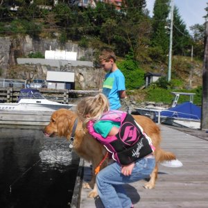 Lars, Docker and Lydia Secret Cove 5/15/2016