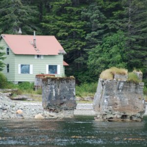 Inside Port Althorp near Elfin Cove