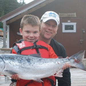 ...and lots of salmon.