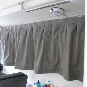 Media 'Curtains...finally.' in album 'New VHF antena'