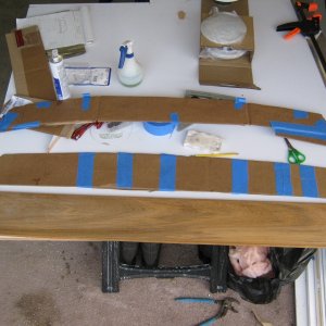Pattern finished.  Was transfered to the solid teak.