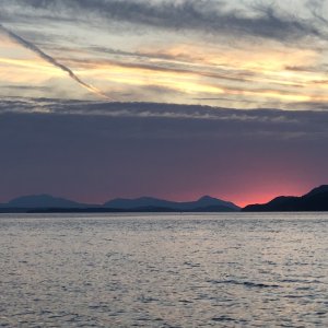 Media 'Amazing Sunset in Gulf Islands' in album 'Our Route to the Broughton Islands'
