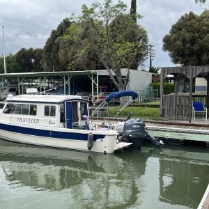 Tied up on the Guest Dock