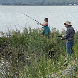 Duck Club Fishing Steve & Carmen