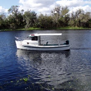 Media 'Cruising the St. Johns' in album 'My boat on seatrial in Washington'