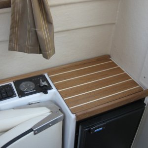 Media 'Nice Teak & Holly touches' in album 'Getting ready for Tugger's first dip at Lake Washington'
