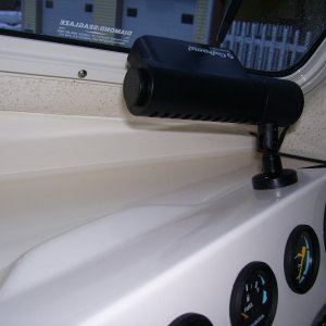 Installed 100 watt heater/fan/defroster