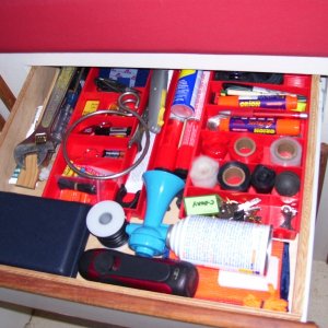 Media 'Drawer organized (for the time being!)' in album 'Name installed!'