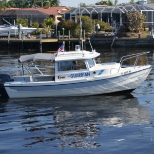 Out for a run on the Caloosahatchee