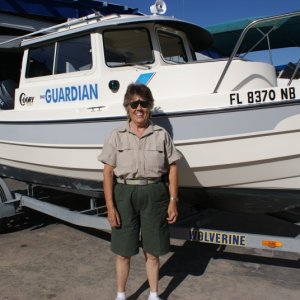 Ready to leave the boatyard.  Dec. 2008