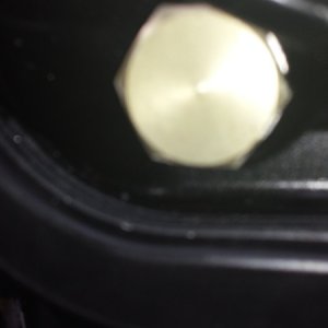 New aluminum plug installed.  Disaster averted!