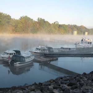 Life of Riley and C-Pearl met up with Sandpiper and Pelican in Clarksville