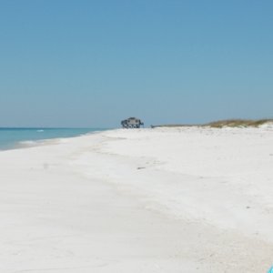 White Sands of Shell Island