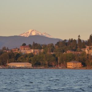 Bellingham and Mount Baker Thurs night