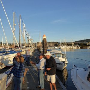 Saturday on the dock