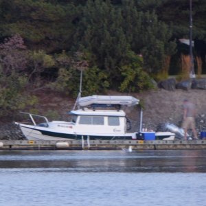 New member Jeff just bought his boat 2 days prior