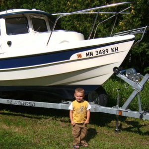 Xavier and Grandpa's Boat