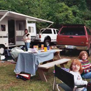 200305XX Camping w our 3 Nieces Whiskey Creek - Straight of Juan De Fuca2