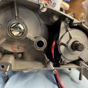New motor, bearings