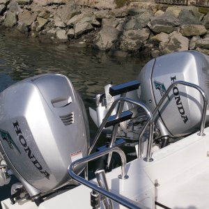 Twin Honda 150s