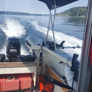 Boat did well on the original 2 stroke, 2000+ hours. Was still going strong and got $500 for it when I repowered