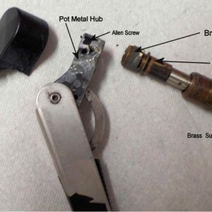 Original Arm and Drive Shaft