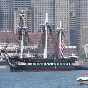 USS Constitution oldest commissioned boat in our fleet (Old Ironsides) 7/4/2010