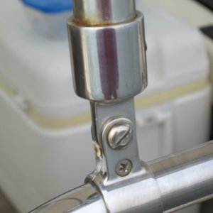 Media 'Cockpit rail fitting.  1\" bimini fitting.' in album 'Cockpit rail fitting.  1\" bimini fitting.'