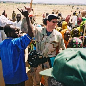 Media 'Nuba village' in album 'Otter under way, Great Wicomico River, Virginia.JPG'