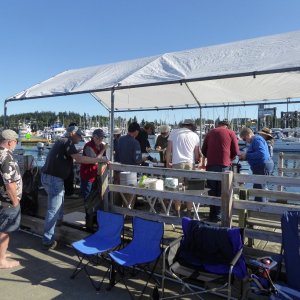 Friday Harbor 010 - Saturday Potluck
