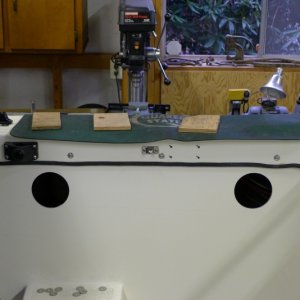 9
Install Fishplates Behind Pole Holders, Downrigger Brackets, w/ 6" screw-in coverplates