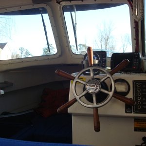 My new Helm!  Its so nautical!