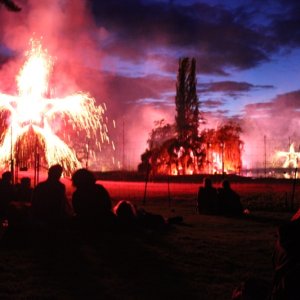 Butchart Gardens fireworks are worth the price of admission by itself