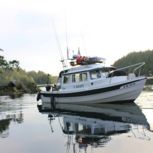 One of many calm anchorages
