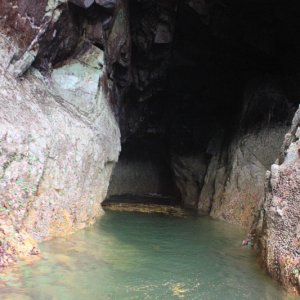 Broken Group sea cave