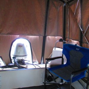 Media 'Interior camperback with shades on windows to protect from sun.' in album 'IMG 0487'