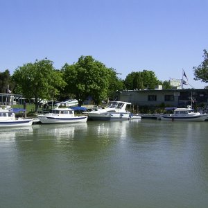 C-Dory line up at Delta Marina